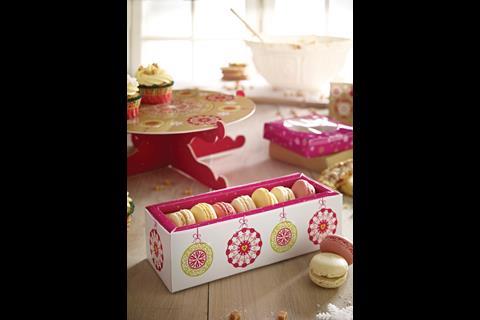 Lakeland’s festive-packaged macaroons